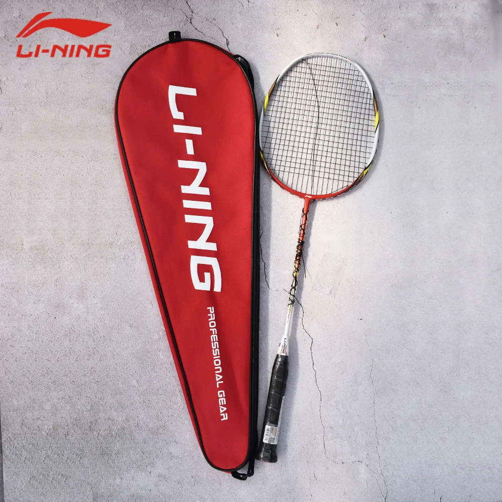 Li Ning One Full Carbon Badminton Racket Elastic and Durable Badminton ...