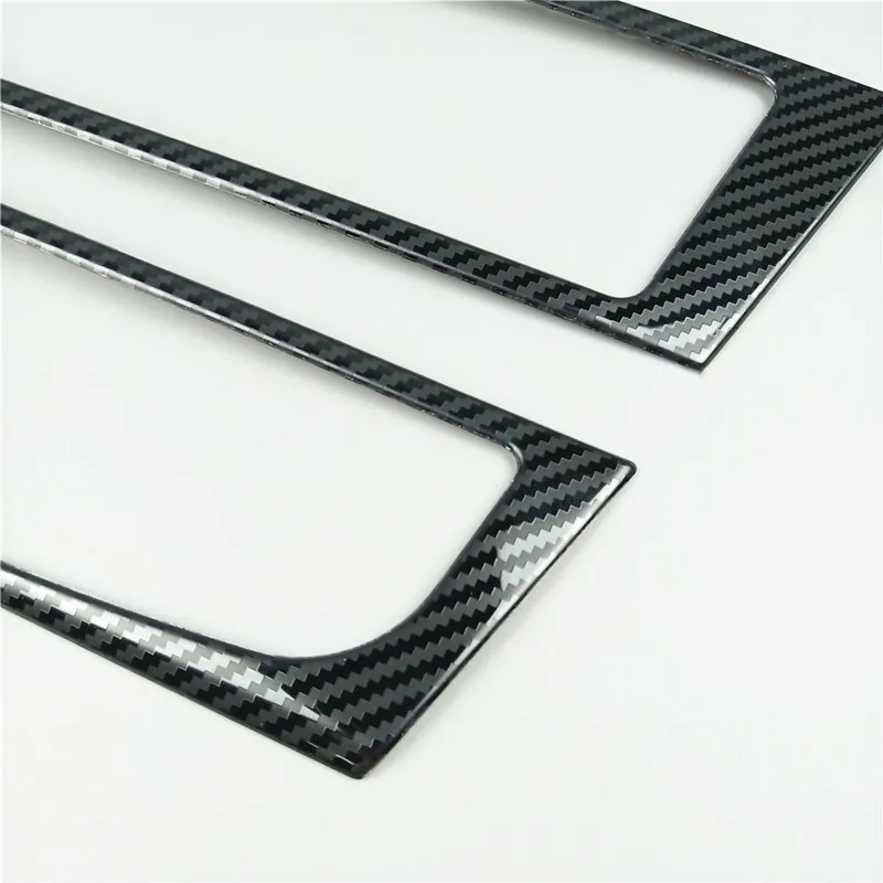 Стайлинг автомобиля кондиционер CD панель декоративная крышка отделка 2 шт. для Audi