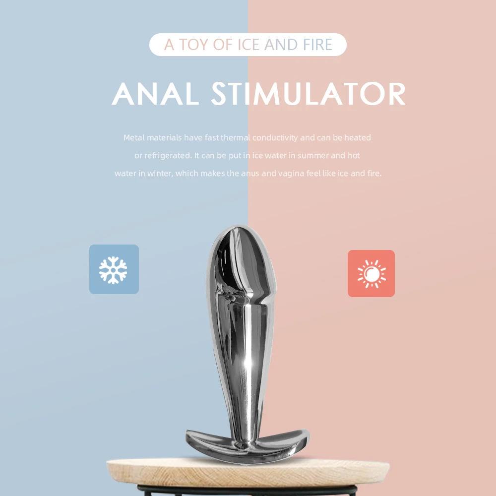 GPOINT Metal Glan Butt Plug Small Dildo BDSM Toys Male Masturbator for Women Vagina Men Anal Plugs Sex Toy Gay 18 Plus Products | Красота и
