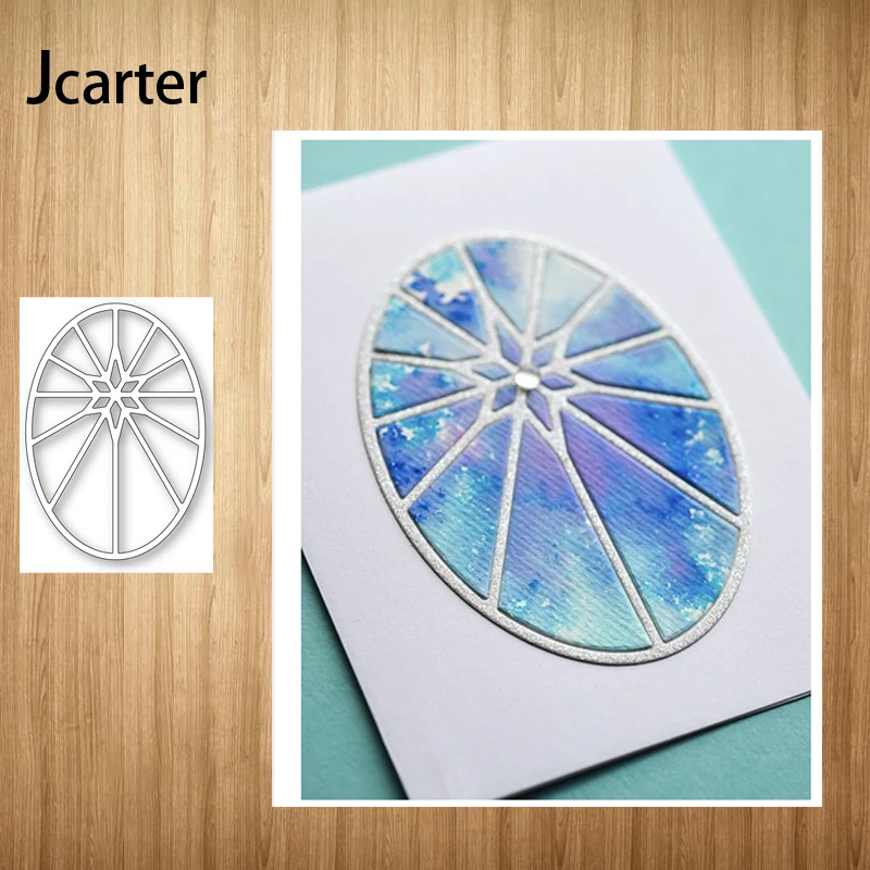 

2021 New Design Flower Split Oval Metal Cutting Dies Shape Scrapbooking Craft Die Cut Stencil Card Make Mould Sheet Decoration