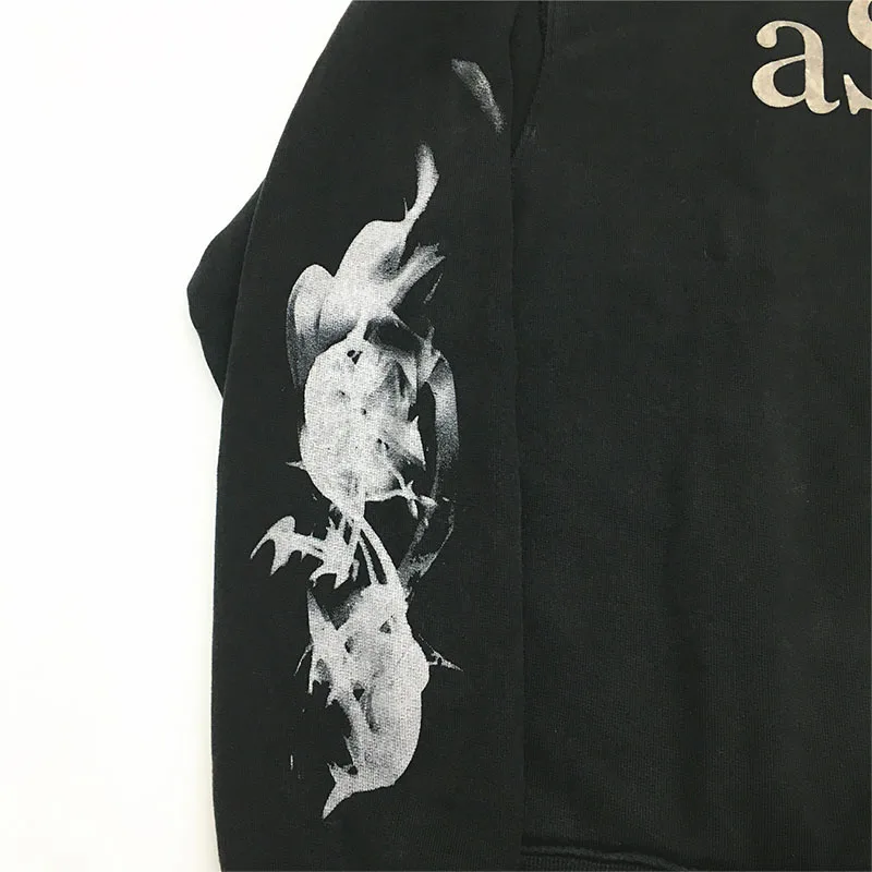 

Hoodie Men Askyurself Women 1:1 Top Quality Lost In Paradise Pullover Fire Clouds Sunset Washed Old Vintage Askyurself Hoody