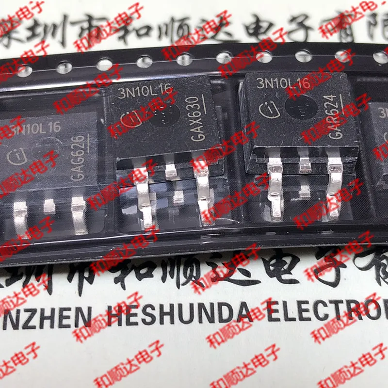 

10 шт./лот 3N10L16 IPB50N10S3L-16 New stock TO-263 100V 50A