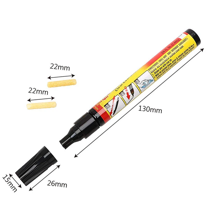 

1/2/3/5PCs Car Styling Fix It Pro Auto Car Paint Pen Clear Car Scratch Repair Remover Pen Clear Coat Applicator Auto Paint Care