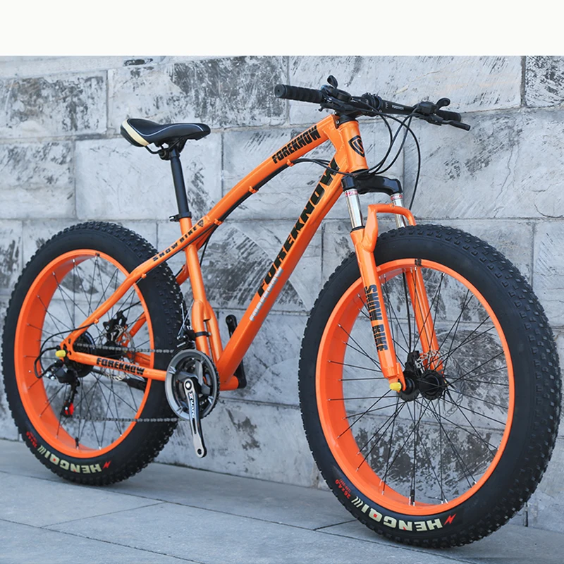 

Снежный горный велосипед 20 дюймов 24 скорости 4,0 дюймов шина высокоуглеродистая стальная рама для снежной езды