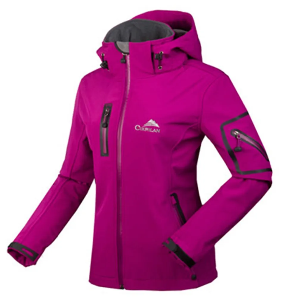 Зимняя женская теплая куртка для катания на лыжах Повседневная модная