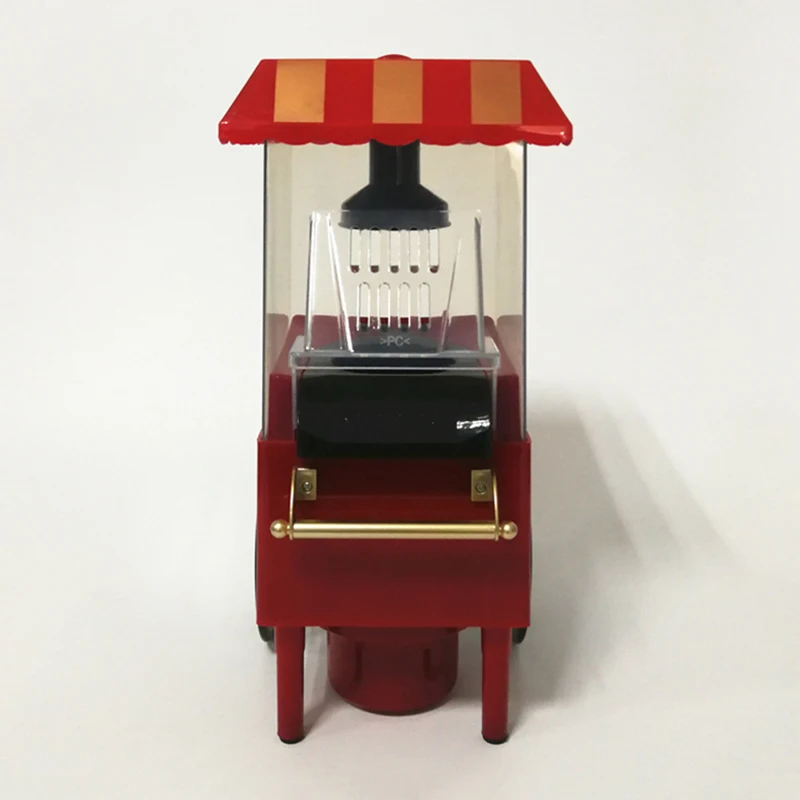 Электрическая мини-попкорн-машина в стиле ретро для приготовления попкорна