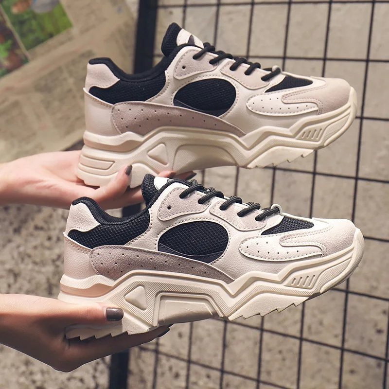 New Woman Outdoor Fashion Sneaker High Quality Flat Platform Shoes Sneakers Women Running J4-47 | Спорт и развлечения
