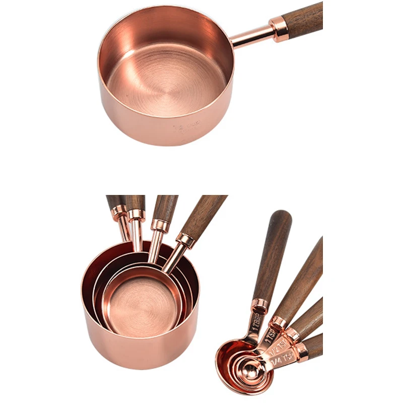 

4Pcs Measuring Tools Baking Accessories Stainless Steel Kitchen Gadgets