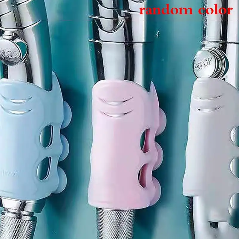 

Shower Head Holder Suction Cup Silicone Relocatable Removable Handheld Shower Holder Wall Mount Suction Bracket For Bathroom