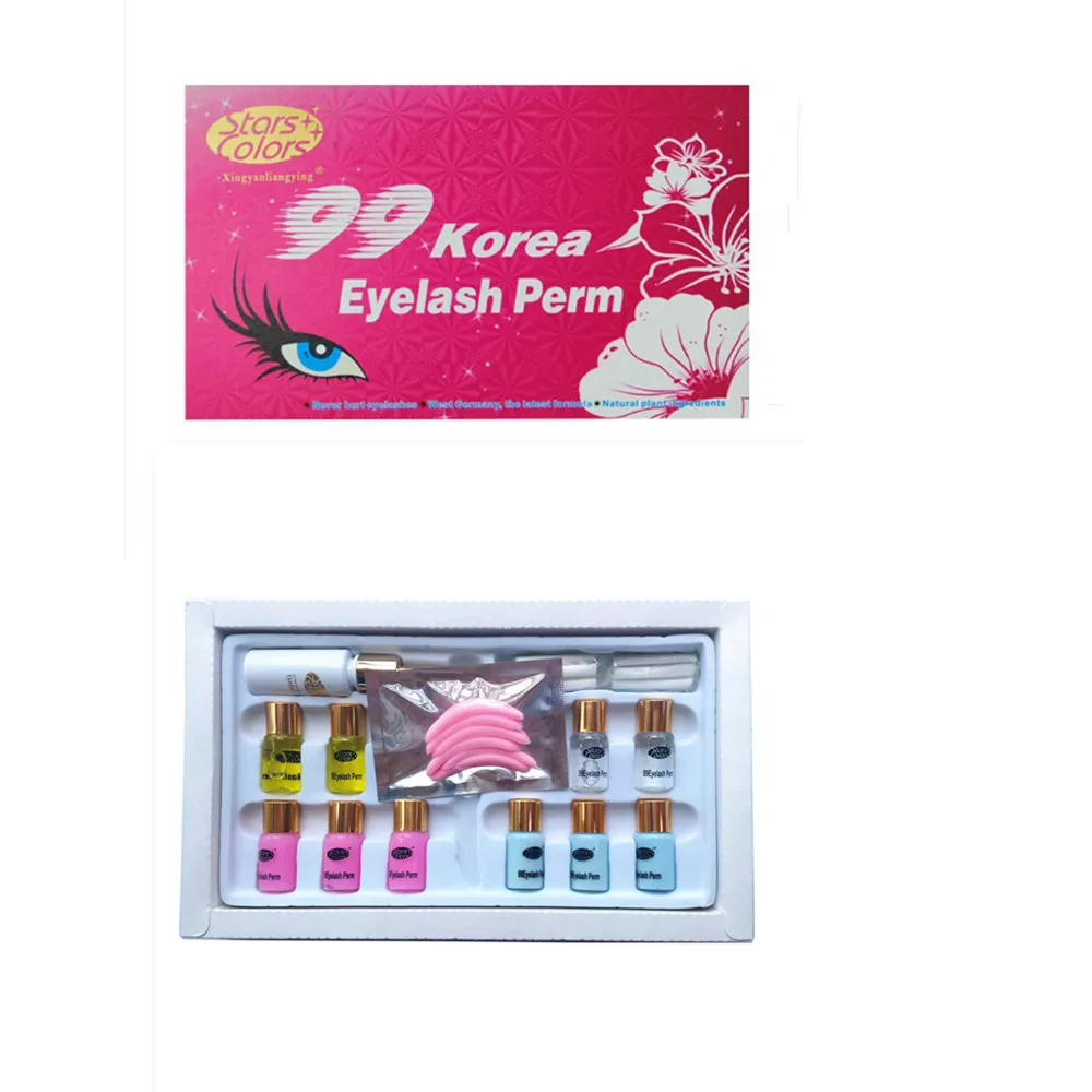 Набор для перманентной завивки ресниц питательное средство подтяжки и лосьон