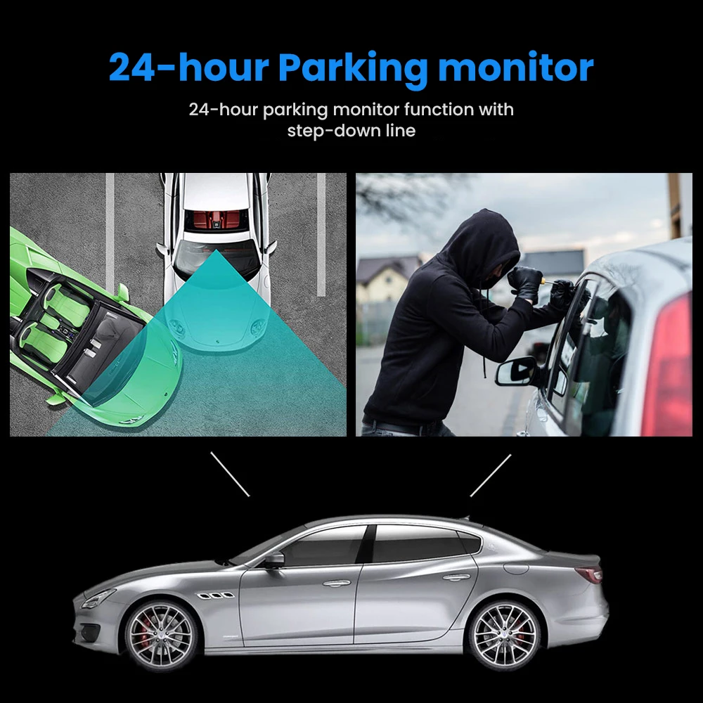 AOSHIKE Car DVR Camera Driving Recorder 1080P 140 Degree Dash Cam Video G-sensor for Android | Автомобили и мотоциклы