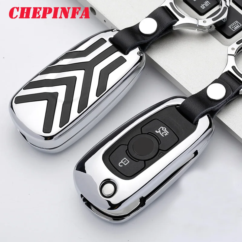 Металлический чехол для автомобильного ключа ключей Buick Chevrolet Cruze Aveo Trax Opel Vauxhall J
