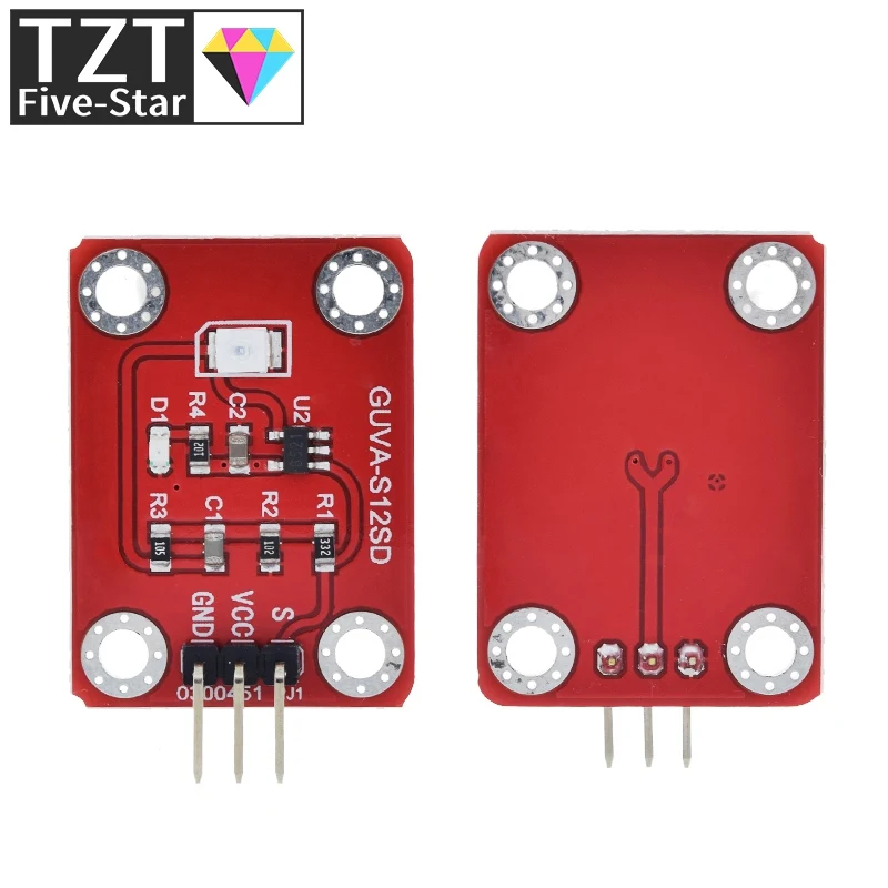 УФ-датчик 3528-3 3 нм Φ фотомодуль постоянного тока-5 в для Arduino /Raspberry pi - купить по