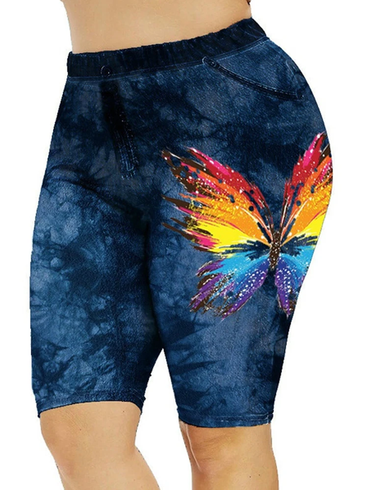 Yoga Shorts Women High Waist Shorts 