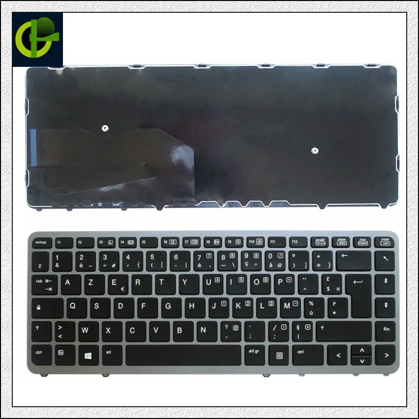 Оригинальная французская Azerty клавиатура для HP EliteBook 840 G1 G2 850 855 ZBook 14 FR с