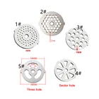 Отверстие для мясорубки из нержавеющей стали, пластина для мясорубки диаметром 55 мм, шлифовальная плита, детали для мясорубки