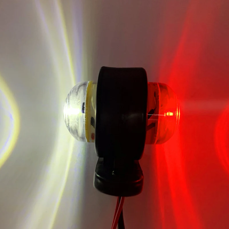 4 шт. Боковой габаритный фонарь светильник внешний 12V 24V Запчасти для Авто Мини