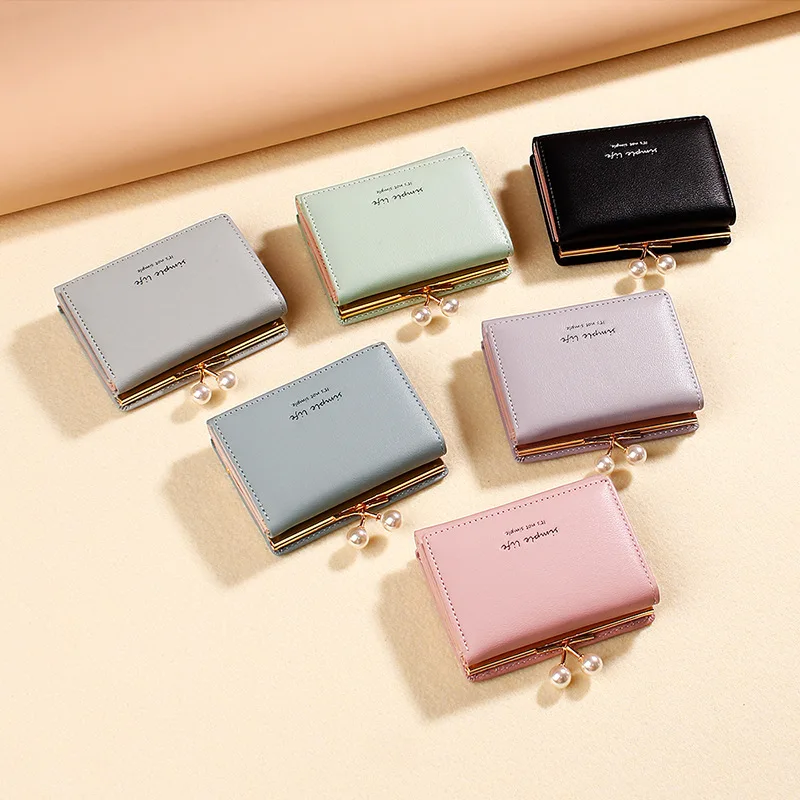 Fashion Women Coin Purses Girl Hasp Card Wallet Ladies Mini Clutch Change Purse Female Money Bag PU Leather Carteira | Багаж и сумки