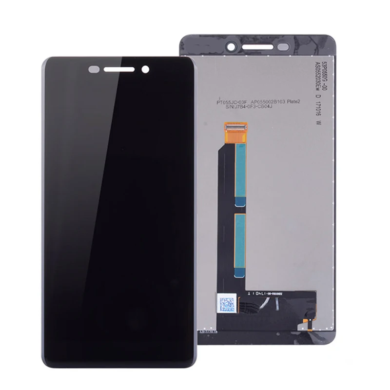 

ЖК-экран AAA +++ 5,5 для Nokia 6 TA-1021 TA-1025 TA-1033, ЖК-дисплей, сенсорный экран, дигитайзер, Замена для Nokia 6 N6 LCD