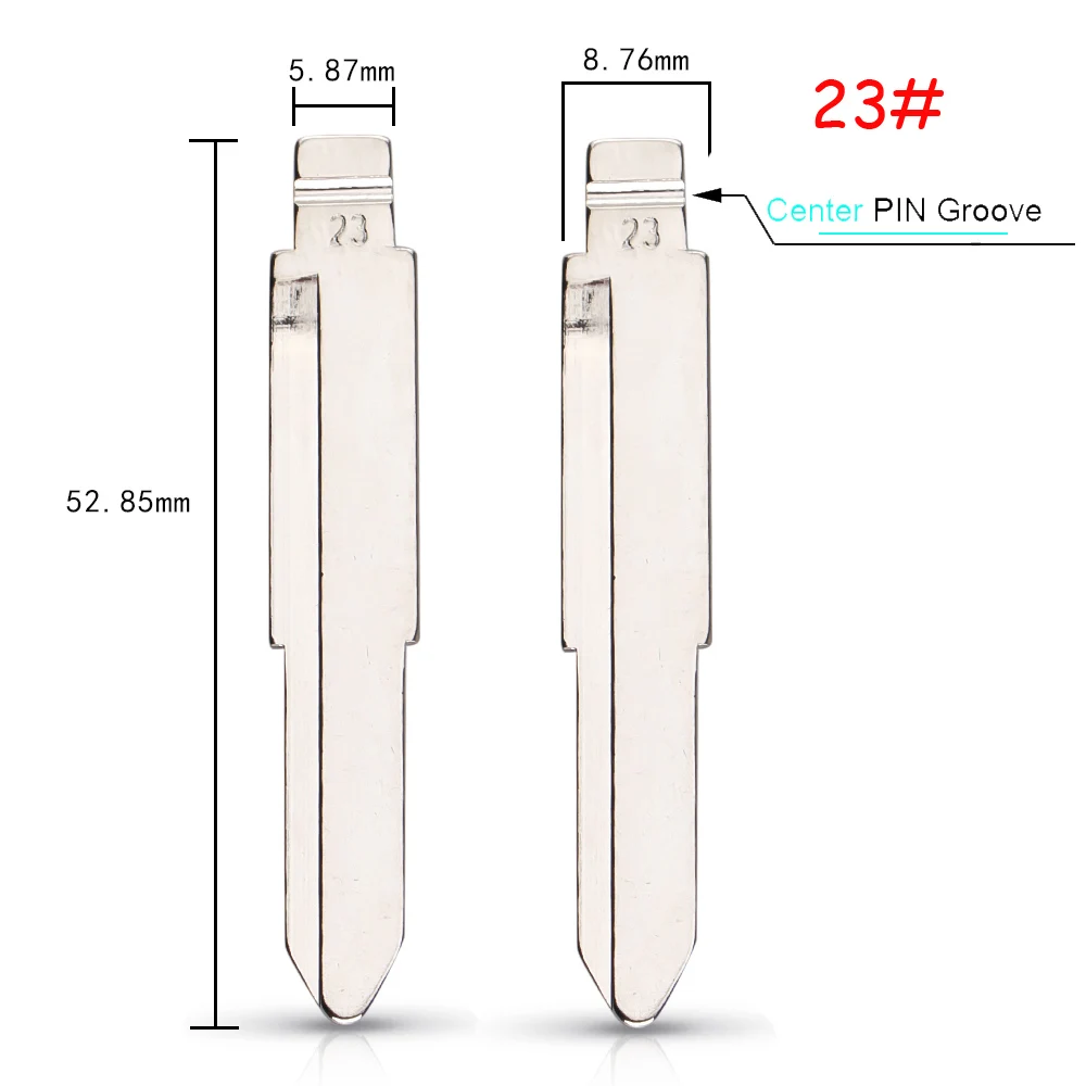 Дистанционный Ключ заготовка KEYYOU 10x Автомобильный для Mitsubishi ASX GRANDIS Outlander LANCER EX MIT11