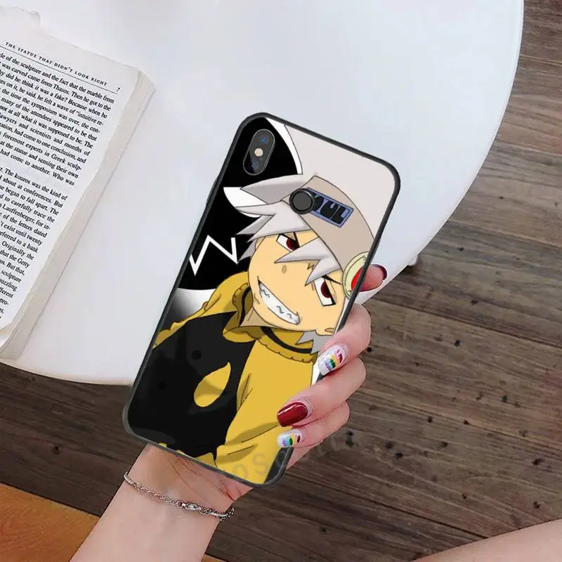 

Japan anime Soul Eater Phone Case For Xiaomi Redmi note 7 8 9 t max3 s 10 pro lite Luxury brand shell funda coque