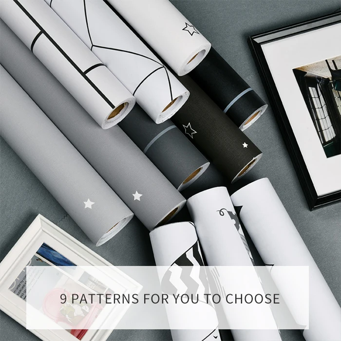 

3~10M Waterproof PVC Vinyl Self Adhesive Wallpaper for Kitchen Backsplash Tile Bathroom Living Room Bedroom Home Decor WallPaper