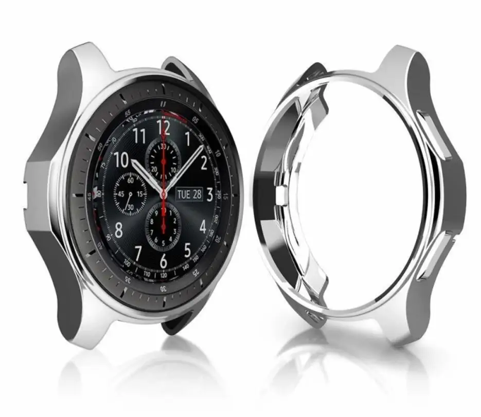 Мягкий защитный из ТПУ чехол Frontier galaxy watch 46 мм 42 мм защитный чехол-бампер для samsung gear S3