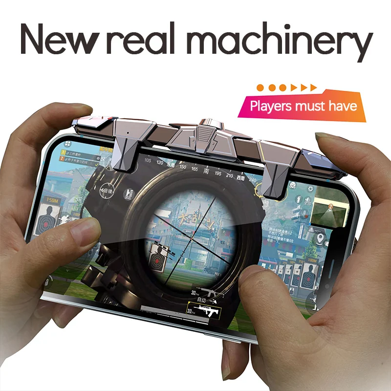 

G15 Mobile Game Controller Gamepad Mini L1R1 Keypads Phone Joystick Sensitive Shoot And Aim Triggers Mobile Controller For Pubg