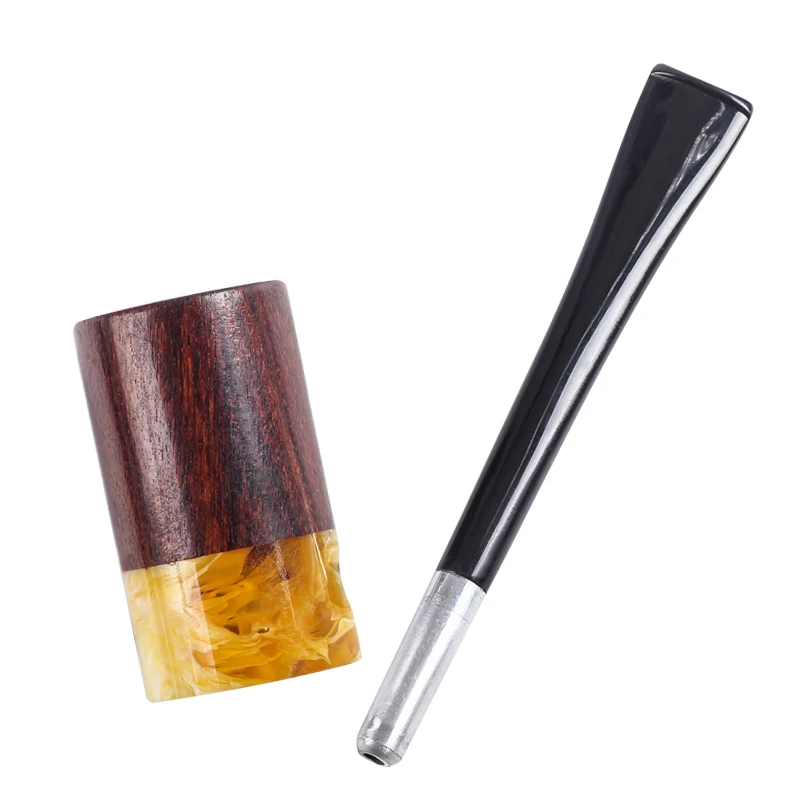 Новинка 1 шт. винтажная Нефритовая деревянная курительная трубка Enchase сигареты