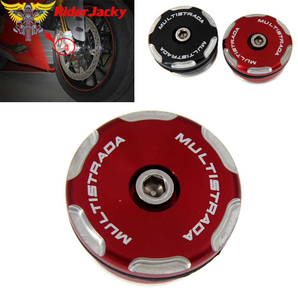 RiderJacky мотоциклетные правое переднее колесо крышка для поездок на мотоцикле Ducati