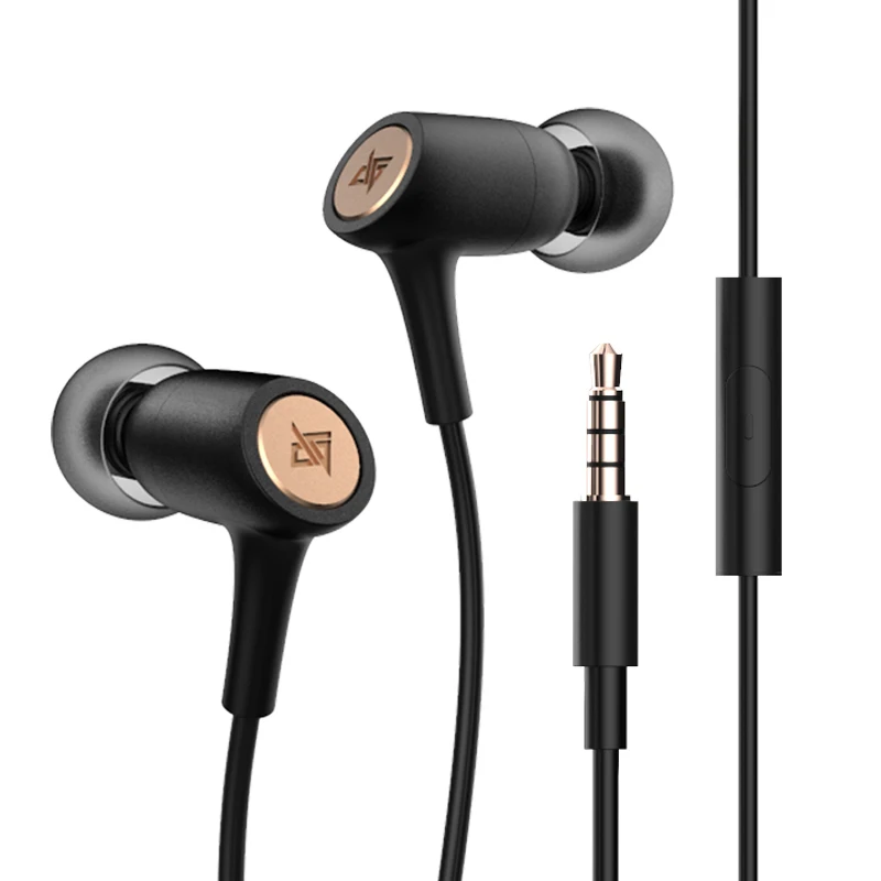 Newest AUGLAMOUR T200 6mm PET Crystal Diaphragm Moving Coil Wired in ear earphone HiFi Headset Earbuds With Microphone | Электроника