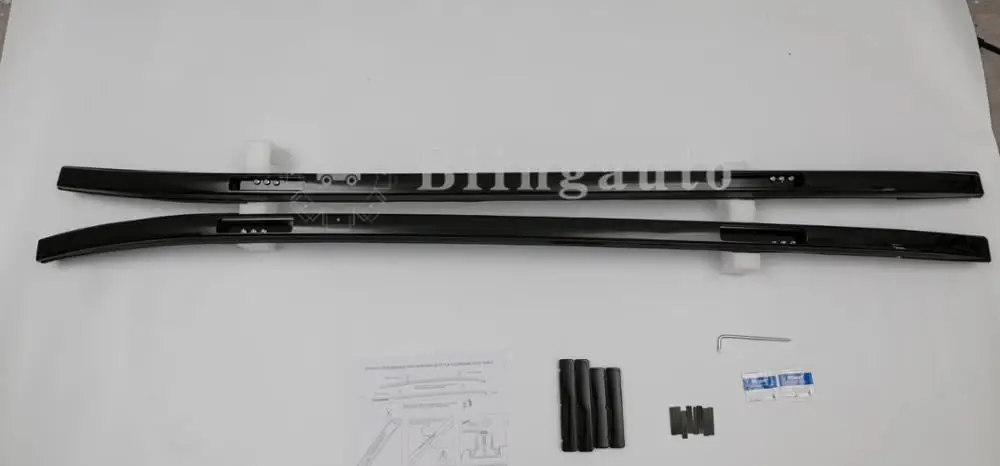 3 шт. черная левая правая алюминиевая стойка для багажа перекресток рейка на