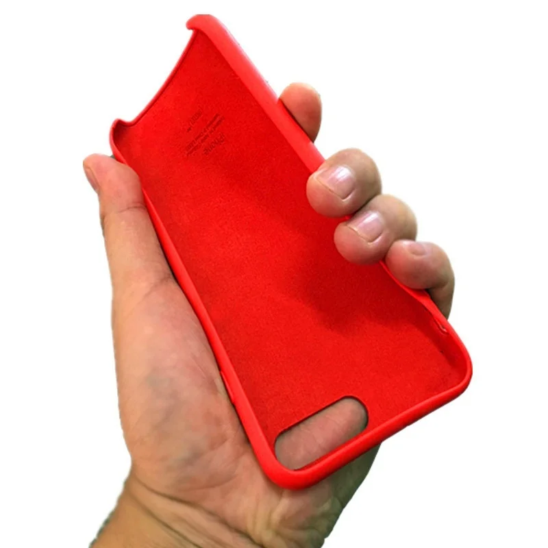 Liquid Silicone Case For iPhone 11 Pro Max XS X Cover XR 8 7 6s Plus Original Official Cases Shockproof Movil Fundas | Мобильные