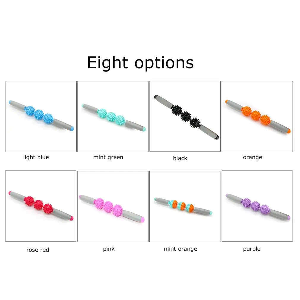 Массажер для мышечного стимулятора палка шеи спины тела ног инструменты