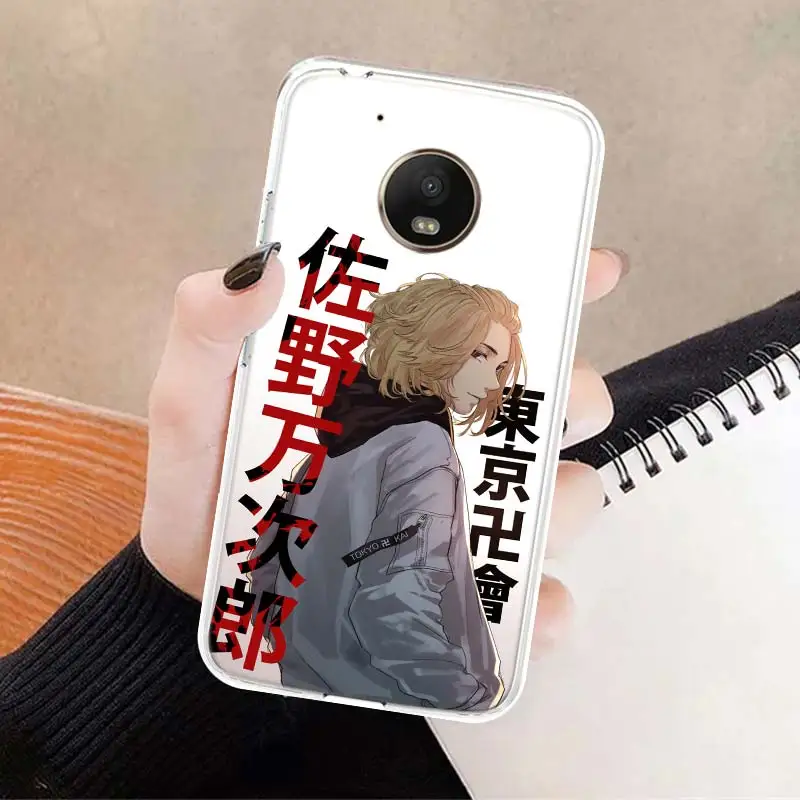 anime tokyo revengers manga soft cover soft phone case for motorola moto g7 g8 g9 g6 g30 e5 e6 power plus play one macro action free global shipping