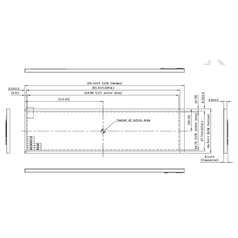 

C9GD Professional 8.8 In Touch LCD Display For Automotive Display Raspberry Pi 1920x480 W/Driver Controller Board
