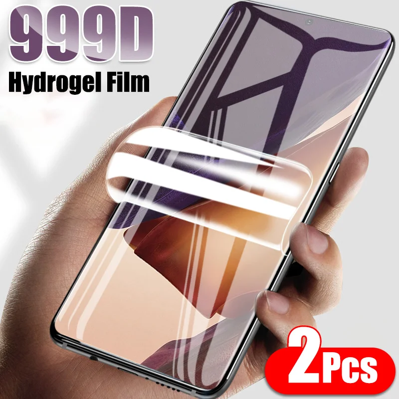 

Hydrogel Film Not Glass For Samsung Galaxy Note 20 Ultra 5G 10 Lite S10 PLus S20 FE 8 9 Screen Protector S8 S9 Soft Film
