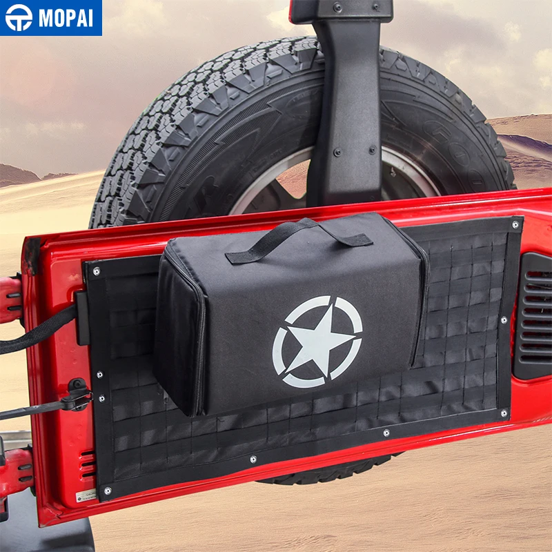 MOPAI тканевая сумка для багажника хранения и кемпинговый коврик Органайзер седла