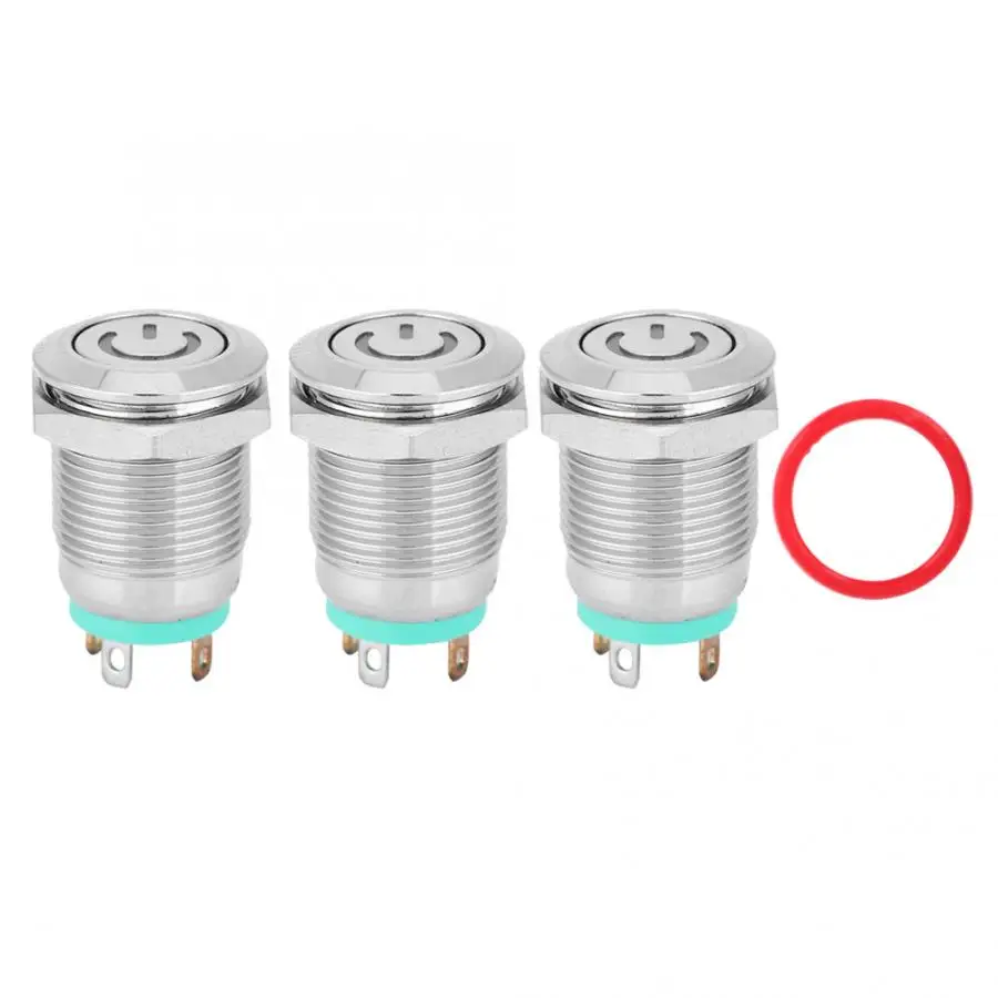 3 Вт/5 V/12 V/24 V зеленый светодиодный свет с плоской головкой само Сброс