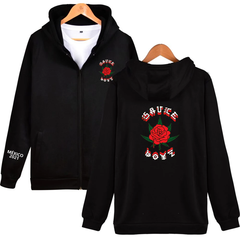 

Толстовка Eladio Carrion Merch на молнии, женский и мужской спортивный костюм, уличная одежда в стиле Харадзюку 2021, модная одежда в американском стил...