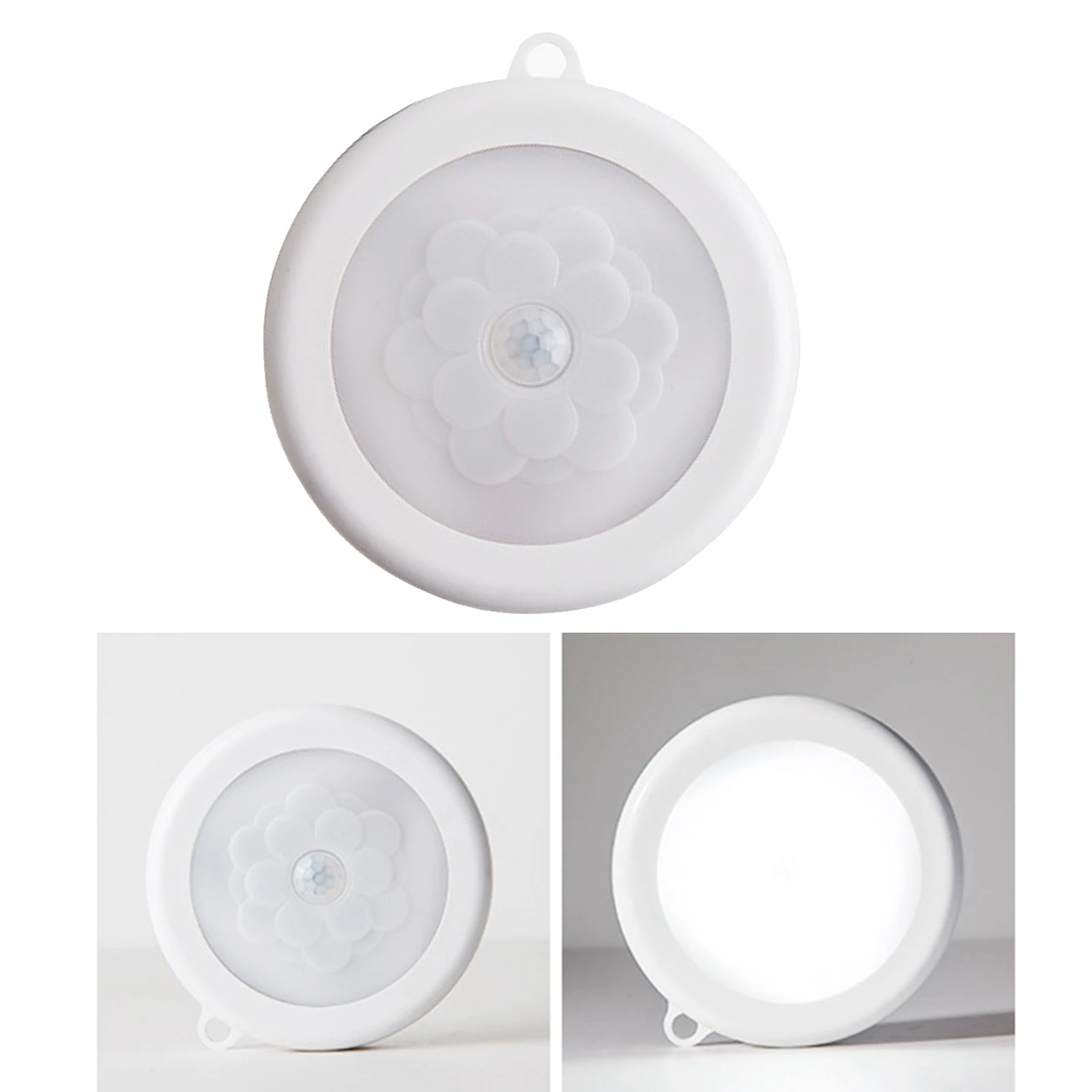 

Wireless Small Motion Sensor 3 Levels Bright Night Lights for Hallway Wardrobe Living Room