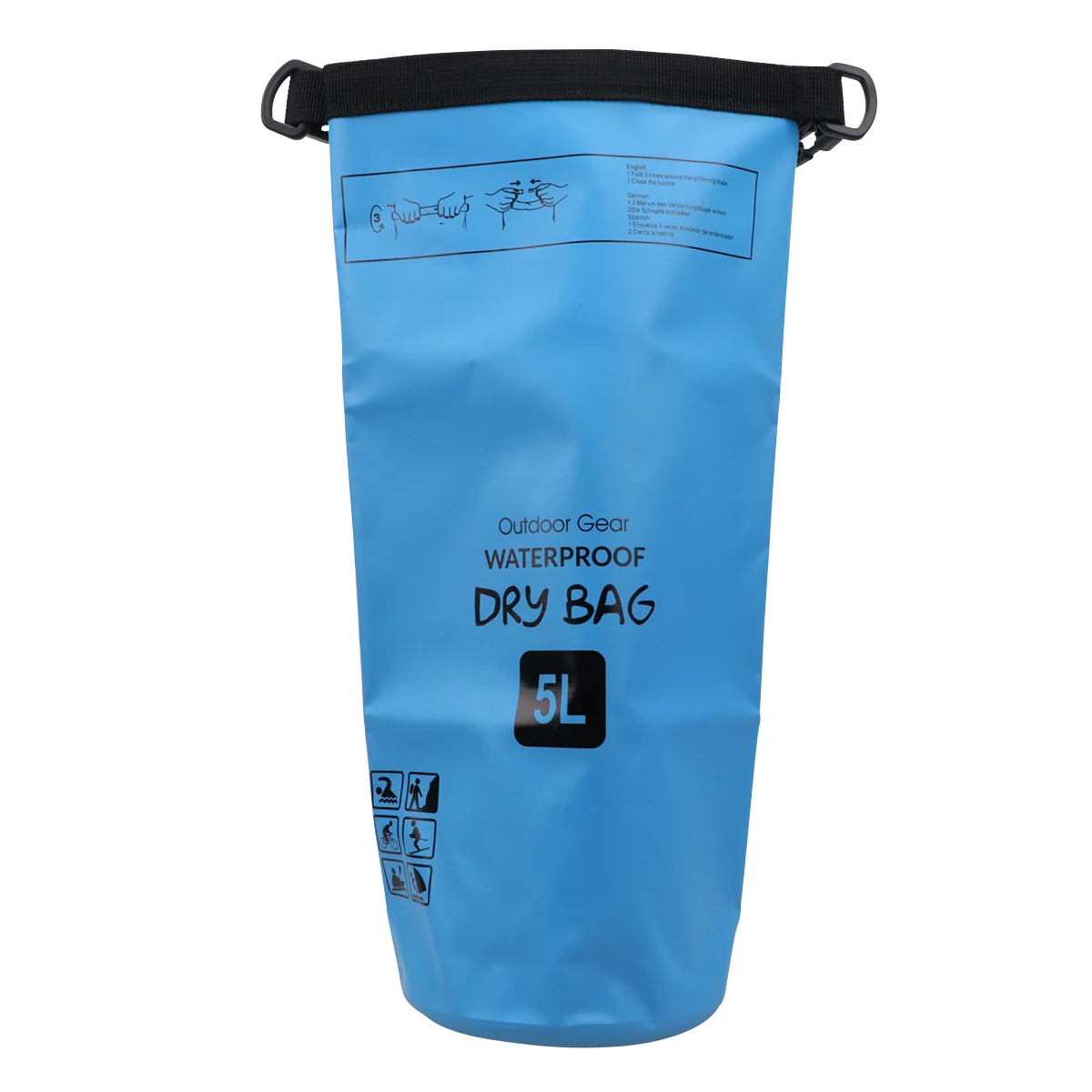 Водонепроницаемая сумка через плечо портативный рюкзак для каякинга пляжа