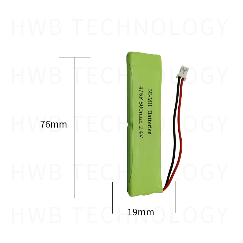 2pcs/lot Sanik Ni-MH 2.4V 800mAh Cordless Phone Battery iDect X3 X3i 2SN-3/5F60H-H-JP2 US | Электроника