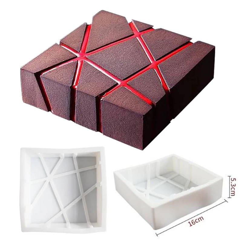 Художественная форма для украшения торта 3D силиконовые формы инструменты