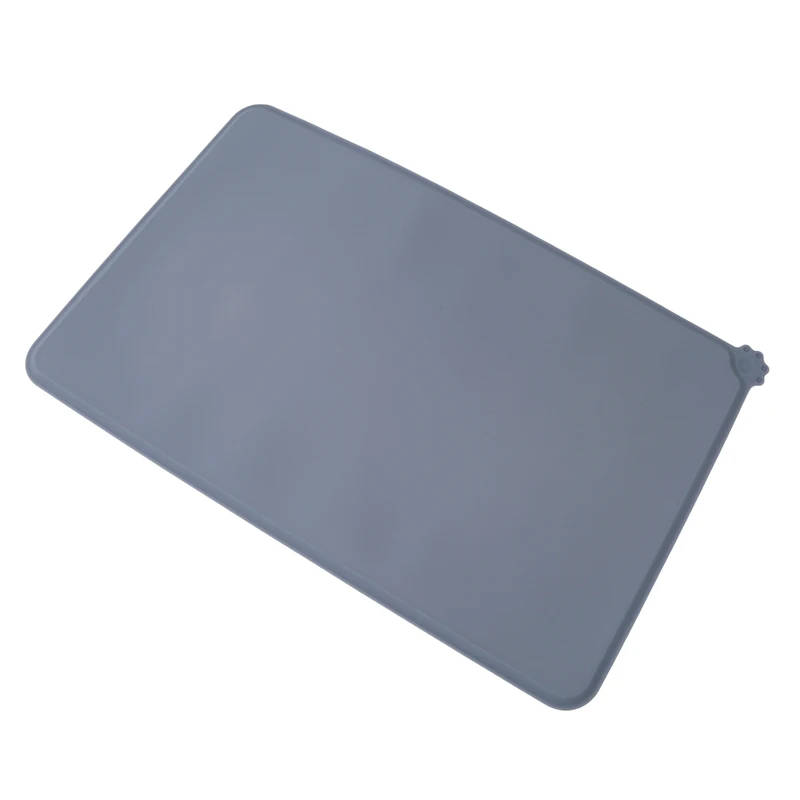 Waterproof Pet Mat for Dog Cat Silicone Food Pad Bowl Drinking Feeding Placemat easy Washing EJ892983 | Дом и сад