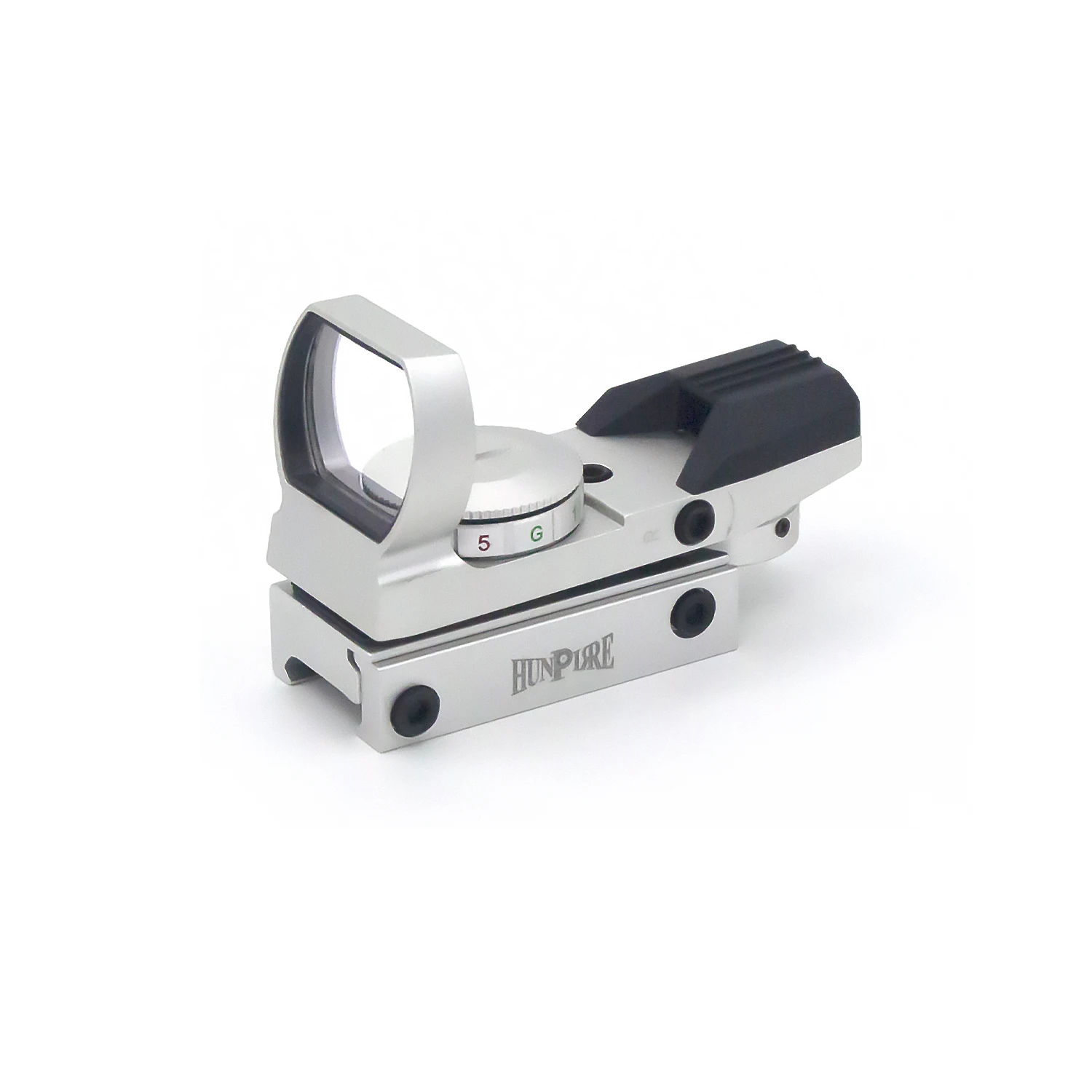 

HUNPIRRE 101Y Rifle pistol sight silver red and green coordinates are clear