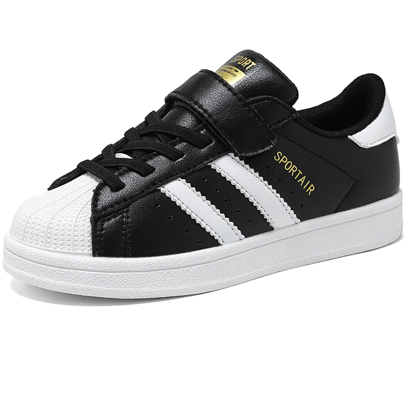 

Boys Brand Leather Casual Shoes High Quality Kids Sneakers Non-Slip Flat Girls Children Walking Shoes Child Boy Girl Footwear