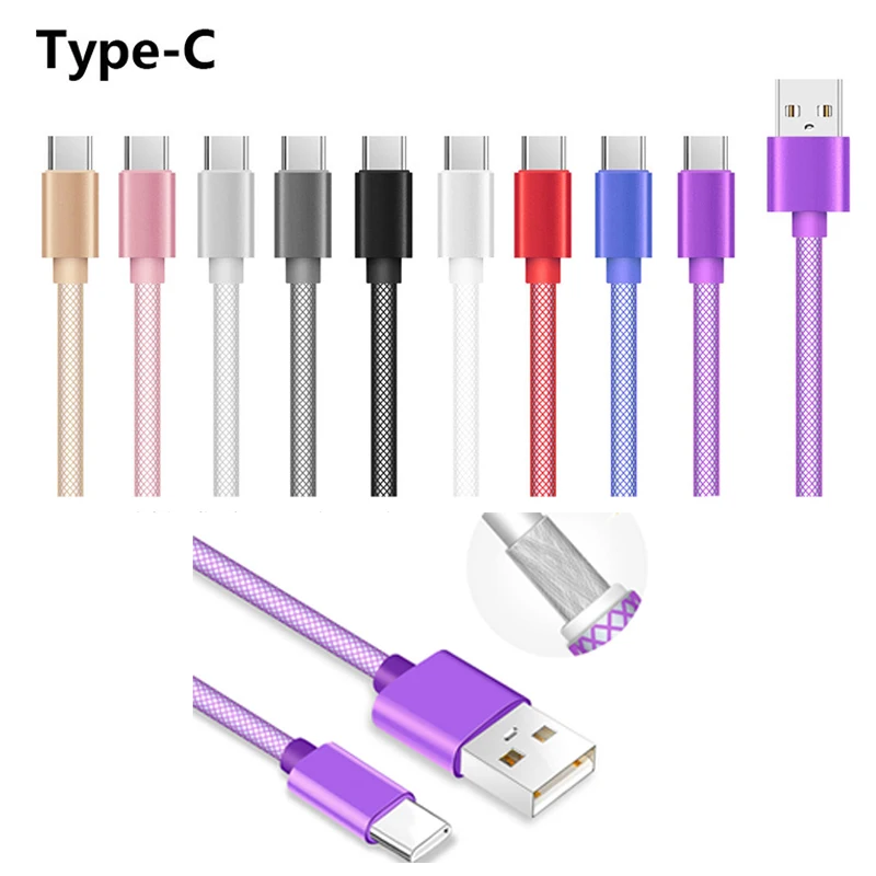 1000 шт usb type C кабель для xiaomi redmi k20 pro USB мобильного телефона Быстрая зарядка