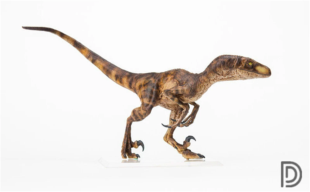 

DINO DREAM 1:15 Scale Velociraptor Raptor in the kitchen Figure Dromaeosauridae Dinosaur Model Collector Animal Adult Toy Gift