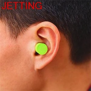 10 пар мягких оранжевых ушных затычек из пенопласта конические ушные затычки для